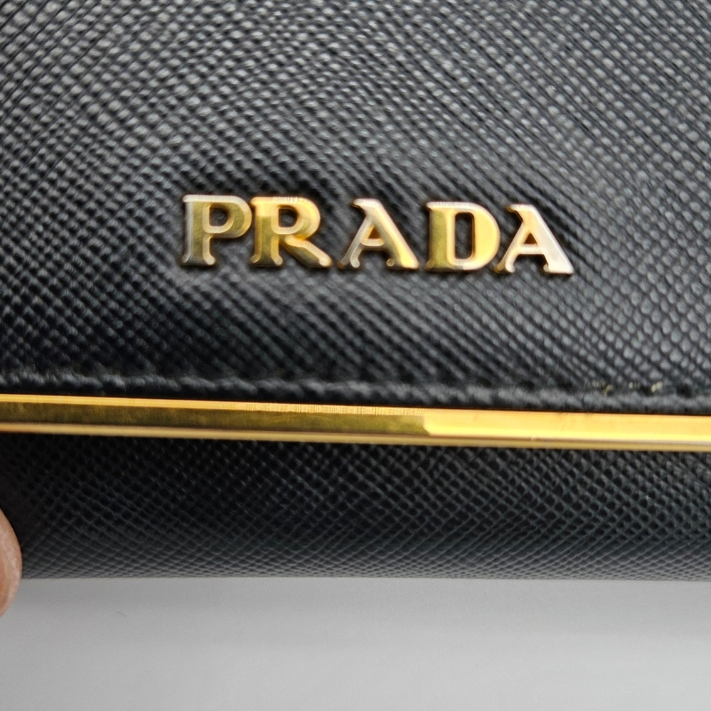 Authentic Prada Saffiano Leather Shoulder Bag #4296M - Picture 7 of 10